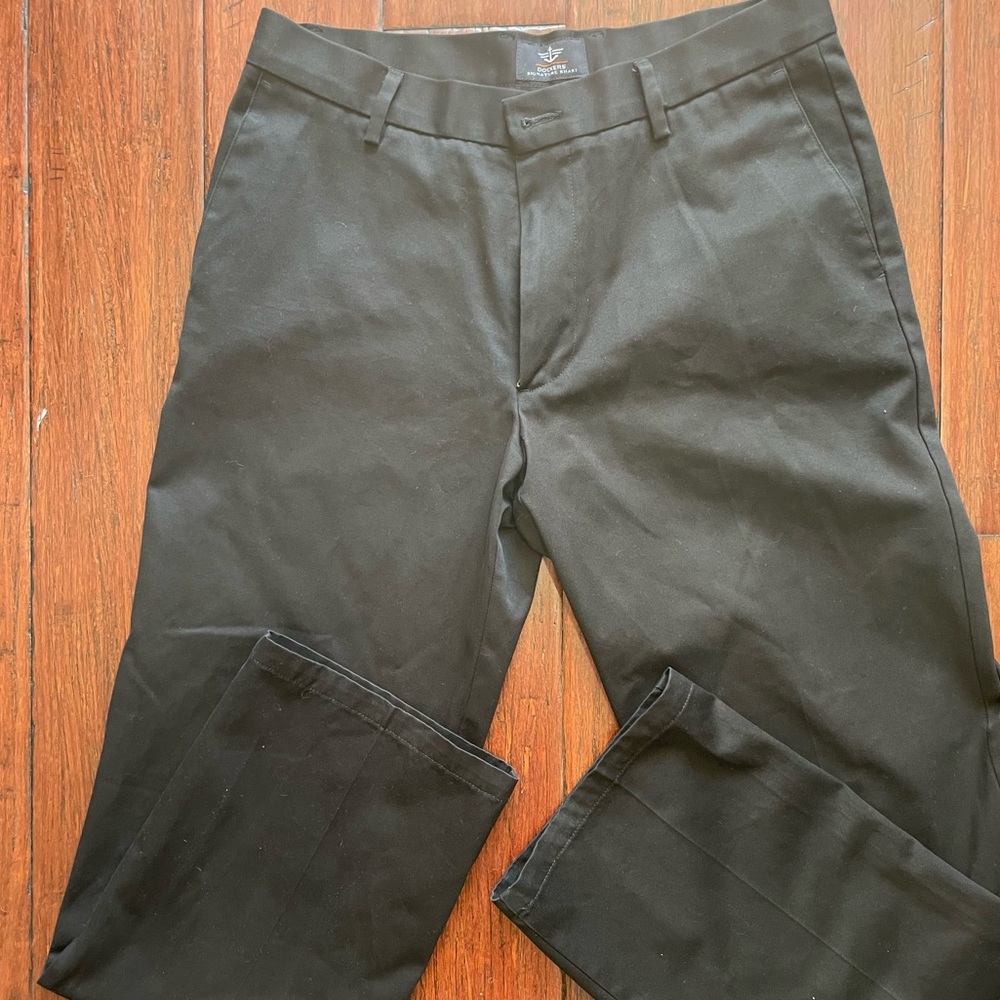BLACK DRESS PANTS SLACKS